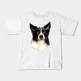 Border Collie Cuteness! Kids T-Shirt